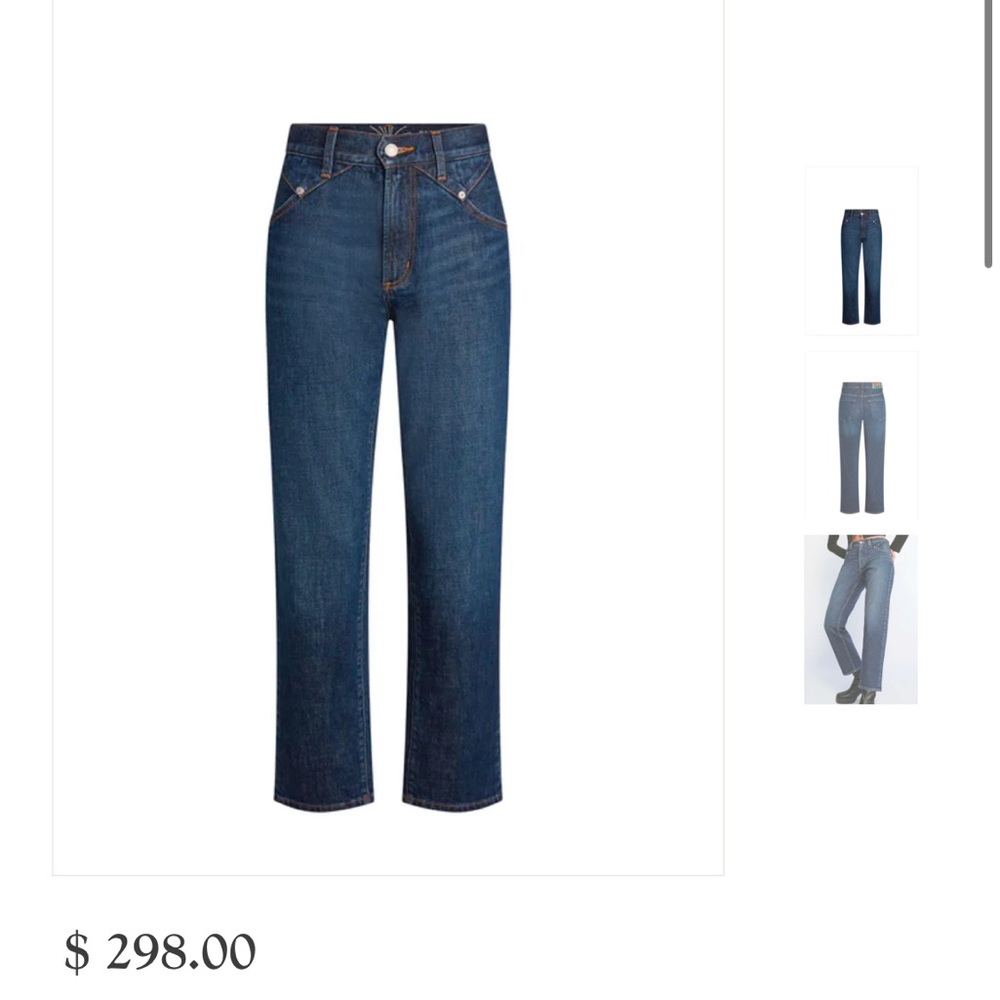 Daily Blue Nidra Slim Barrel Jeans - Picture 5 of 6